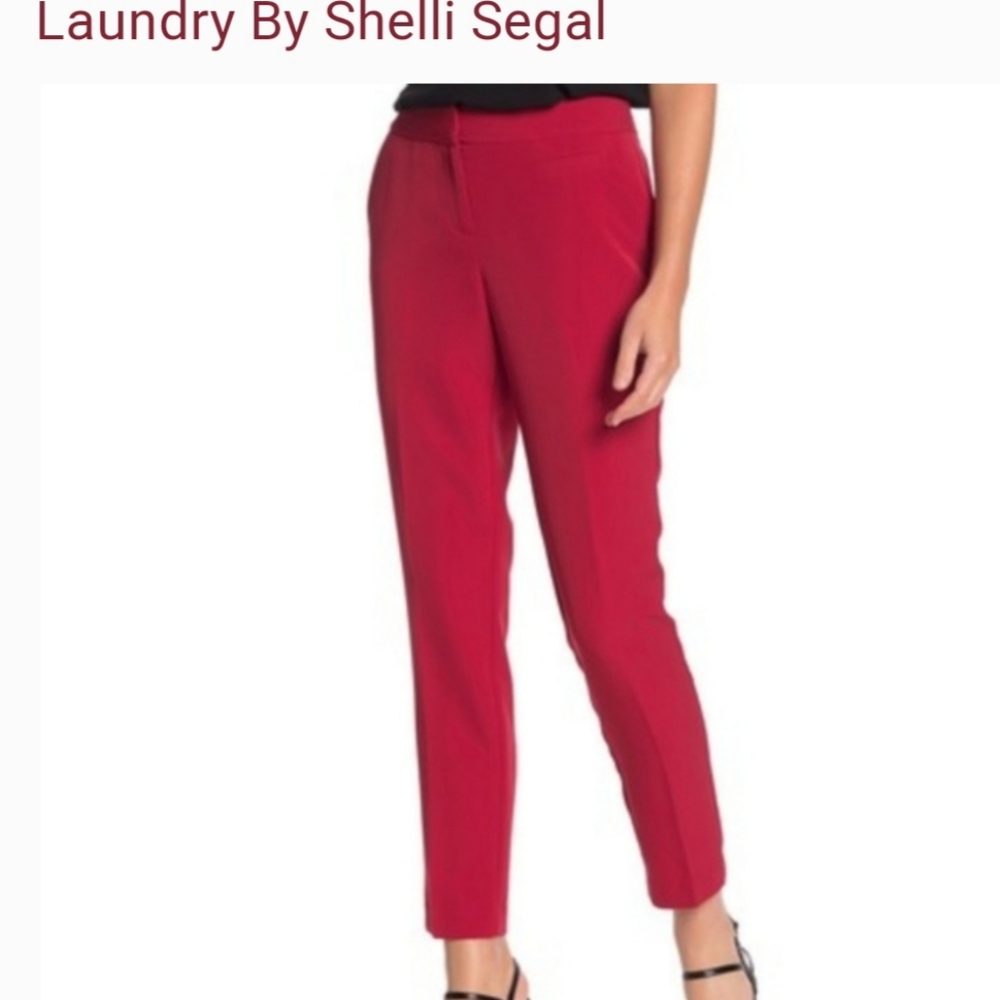 Laundry By Shelli Segal Skinny Work Pants NWT